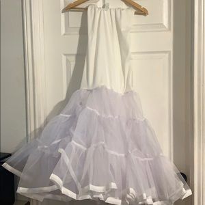 Mermaid petticoat for wedding dress, new